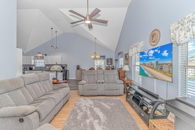 This very open reversed floor plan  4-Bedroom, 3 -Bath raised on Prestwick Country Club in South Carolina - for sale on GolfHomes.com, golf home, golf lot