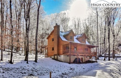 This is the cabin in the woods where you can envision your on Beech Mountain Club in North Carolina - for sale on GolfHomes.com, golf home, golf lot