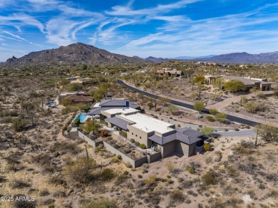 Spectacular mountain & city light views! Nestled in the serene on The Boulders Resort Golf Club in Arizona - for sale on GolfHomes.com, golf home, golf lot