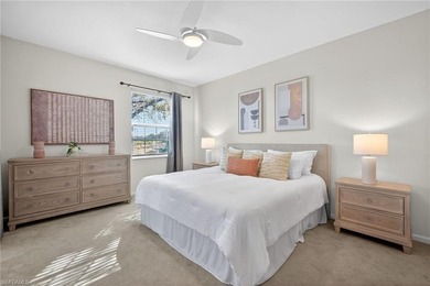 Relax and enjoy STUNNING LAKE AND GOLF COURSE VIEWS from this on Shadow Wood Country Club in Florida - for sale on GolfHomes.com, golf home, golf lot