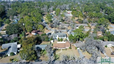 Location, Location, Location.  This mid-century brick ranch is on Bacon Park Golf Course in Georgia - for sale on GolfHomes.com, golf home, golf lot