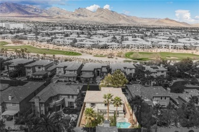 Nestled in a prestigious guard-gated community, this stunning on TPC Las Vegas in Nevada - for sale on GolfHomes.com, golf home, golf lot