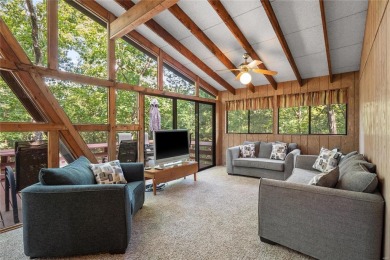 Nestled on a serene 2-acre lot at, this delightful A-frame home on Innsbrook Resort Golf Course in Missouri - for sale on GolfHomes.com, golf home, golf lot