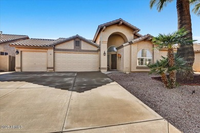 Welcome to this modified Estrella model! This home features 3 on Westbrook Village / Vista Golf Course in Arizona - for sale on GolfHomes.com, golf home, golf lot