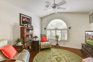 Welcome to this modified Estrella model! This home features 3 on Westbrook Village / Vista Golf Course in Arizona - for sale on GolfHomes.com, golf home, golf lot