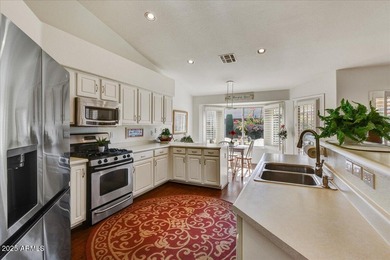 Welcome to this modified Estrella model! This home features 3 on Westbrook Village / Vista Golf Course in Arizona - for sale on GolfHomes.com, golf home, golf lot