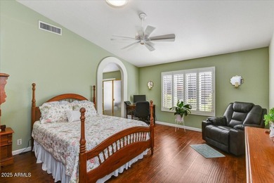 Welcome to this modified Estrella model! This home features 3 on Westbrook Village / Vista Golf Course in Arizona - for sale on GolfHomes.com, golf home, golf lot