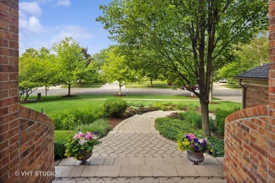 This EXQUISITE all-brick home is nestled on Signature Hole #3 of on Royal Fox Country Club in Illinois - for sale on GolfHomes.com, golf home, golf lot