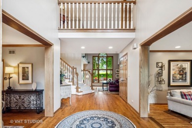 This EXQUISITE all-brick home is nestled on Signature Hole #3 of on Royal Fox Country Club in Illinois - for sale on GolfHomes.com, golf home, golf lot