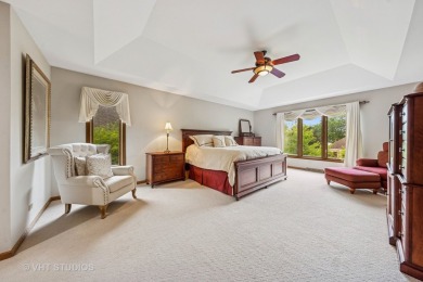 This EXQUISITE all-brick home is nestled on Signature Hole #3 of on Royal Fox Country Club in Illinois - for sale on GolfHomes.com, golf home, golf lot