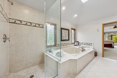 This EXQUISITE all-brick home is nestled on Signature Hole #3 of on Royal Fox Country Club in Illinois - for sale on GolfHomes.com, golf home, golf lot