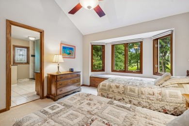 This EXQUISITE all-brick home is nestled on Signature Hole #3 of on Royal Fox Country Club in Illinois - for sale on GolfHomes.com, golf home, golf lot