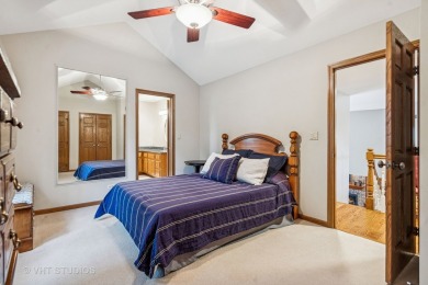 This EXQUISITE all-brick home is nestled on Signature Hole #3 of on Royal Fox Country Club in Illinois - for sale on GolfHomes.com, golf home, golf lot