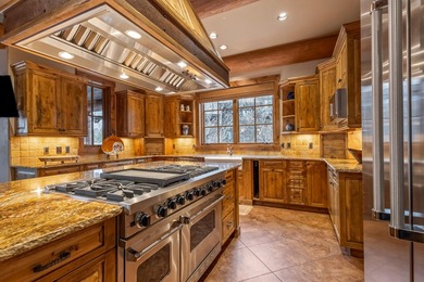 For the discerning buyer, this 5,865 sq ft custom log estate on The Club At Pronghorn Golf Course in Oregon - for sale on GolfHomes.com, golf home, golf lot