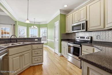 Welcome home to this custom-built 4-bedroom, 3-bathroom home in on Walnut Creek Country Club in North Carolina - for sale on GolfHomes.com, golf home, golf lot