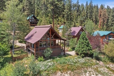 This log-sided home in Garden Valley has been lovingly on Terrace Lakes Golf Resort in Idaho - for sale on GolfHomes.com, golf home, golf lot