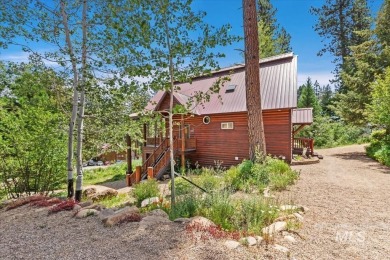 This log-sided home in Garden Valley has been lovingly on Terrace Lakes Golf Resort in Idaho - for sale on GolfHomes.com, golf home, golf lot