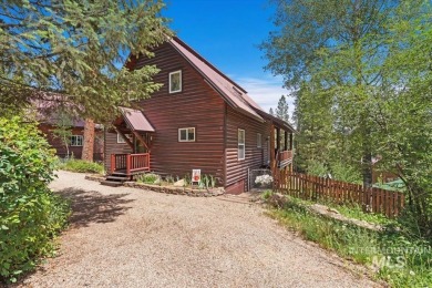 This log-sided home in Garden Valley has been lovingly on Terrace Lakes Golf Resort in Idaho - for sale on GolfHomes.com, golf home, golf lot