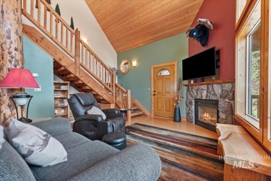 This log-sided home in Garden Valley has been lovingly on Terrace Lakes Golf Resort in Idaho - for sale on GolfHomes.com, golf home, golf lot