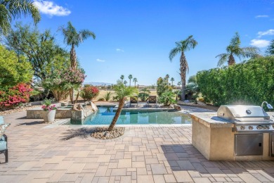 Picturesque fairway and mountain views are enjoyed from this on Mission Hills Golf Club in California - for sale on GolfHomes.com, golf home, golf lot