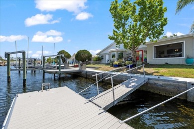 Welcome to Your Waterfront Dream Home at 4918 Forecastle Dr in on Gulf Harbors Golf Course in Florida - for sale on GolfHomes.com, golf home, golf lot