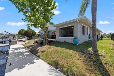 Welcome to Your Waterfront Dream Home at 4918 Forecastle Dr in on Gulf Harbors Golf Course in Florida - for sale on GolfHomes.com, golf home, golf lot