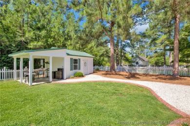 Welcome to 4402 Bluebush Drive. Nestled in the back of the on Baywood Golf Club in North Carolina - for sale on GolfHomes.com, golf home, golf lot