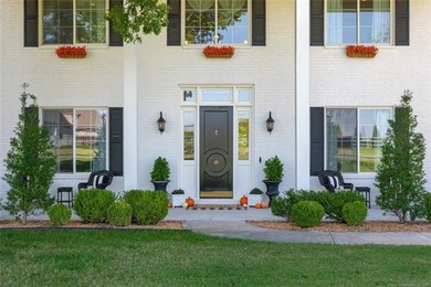 Experience timeless elegance and Southern charm in this on The Patriot in Oklahoma - for sale on GolfHomes.com, golf home, golf lot