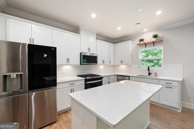 Built in 2023, this like-new home has everything you've been on Brookstone Golf and Country Club in Georgia - for sale on GolfHomes.com, golf home, golf lot