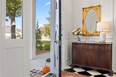 Experience timeless elegance and Southern charm in this on The Patriot in Oklahoma - for sale on GolfHomes.com, golf home, golf lot