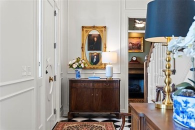 Experience timeless elegance and Southern charm in this on The Patriot in Oklahoma - for sale on GolfHomes.com, golf home, golf lot