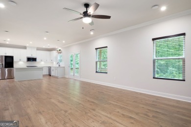 Built in 2023, this like-new home has everything you've been on Brookstone Golf and Country Club in Georgia - for sale on GolfHomes.com, golf home, golf lot