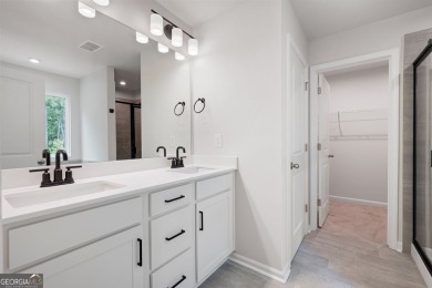 Built in 2023, this like-new home has everything you've been on Brookstone Golf and Country Club in Georgia - for sale on GolfHomes.com, golf home, golf lot