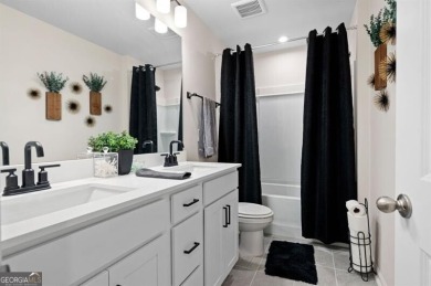 Built in 2023, this like-new home has everything you've been on Brookstone Golf and Country Club in Georgia - for sale on GolfHomes.com, golf home, golf lot