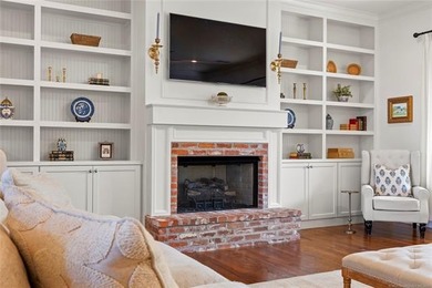 Experience timeless elegance and Southern charm in this on The Patriot in Oklahoma - for sale on GolfHomes.com, golf home, golf lot