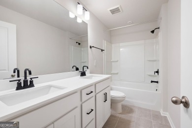 Built in 2023, this like-new home has everything you've been on Brookstone Golf and Country Club in Georgia - for sale on GolfHomes.com, golf home, golf lot