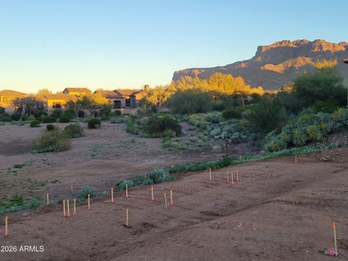 This exceptional new build redefines luxury living with seamless on Superstition Mountain Club - Lost Gold in Arizona - for sale on GolfHomes.com, golf home, golf lot