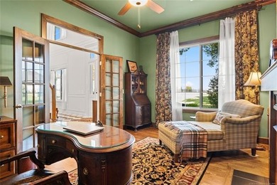 Experience timeless elegance and Southern charm in this on The Patriot in Oklahoma - for sale on GolfHomes.com, golf home, golf lot