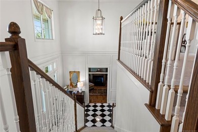 Experience timeless elegance and Southern charm in this on The Patriot in Oklahoma - for sale on GolfHomes.com, golf home, golf lot