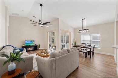 Welcome home to this beautifully remodeled 2 bdrm + den on St. Lucie Trail Golf Club in Florida - for sale on GolfHomes.com, golf home, golf lot