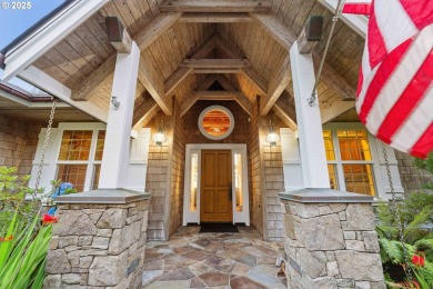 THE ICONIC NANTUCKET-INSPIRED *SEA CLIFF ESTATE* IS FINALLY ON on Bandon Dunes Golf Resort in Oregon - for sale on GolfHomes.com, golf home, golf lot