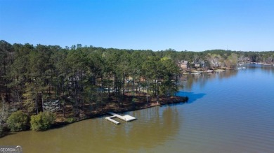 Rare Reynolds Lake Oconee point lot with new dock on the on Reynolds Lake Oconee - The Oconee in Georgia - for sale on GolfHomes.com, golf home, golf lot