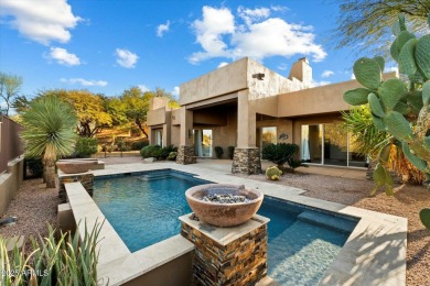 Welcome to this charming retreat in the gated community of Troon on Troon North Golf Club  in Arizona - for sale on GolfHomes.com, golf home, golf lot