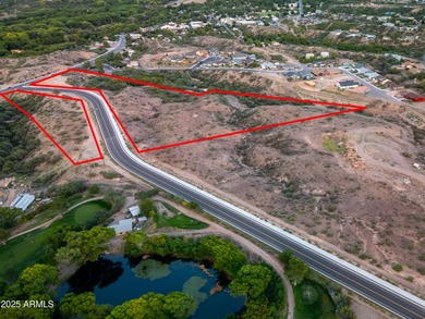 Nearly 18 acres of rare R-3 zoning within the incorporated on Pine Shadows Golf Course in Arizona - for sale on GolfHomes.com, golf home, golf lot