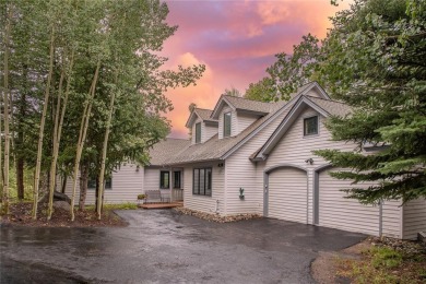 Nestled in a mature forest of pines and aspens, overlooking open on Keystone Ranch Golf Course in Colorado - for sale on GolfHomes.com, golf home, golf lot