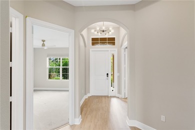 WOW! Newer home on the lake and under $500,000! This 2021 on Oak Harbor Country Club in Florida - for sale on GolfHomes.com, golf home, golf lot