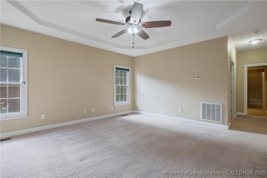 Welcome to this all-brick custom built 4-bedroom, 3-bathroom on Anderson Creek Golf Club in North Carolina - for sale on GolfHomes.com, golf home, golf lot