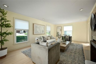 Located in Fairway's Golden Triangle, this traditional Cape Cod on Mission Hills Country Club in Kansas - for sale on GolfHomes.com, golf home, golf lot