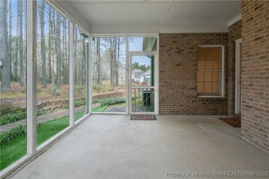 Welcome to this all-brick custom built 4-bedroom, 3-bathroom on Anderson Creek Golf Club in North Carolina - for sale on GolfHomes.com, golf home, golf lot
