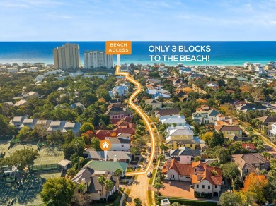 Lovingly nicknamed ''Sea La Vie,'' this Caribbean-inspired on Sandestin Golf and Beach Resort - The Links in Florida - for sale on GolfHomes.com, golf home, golf lot